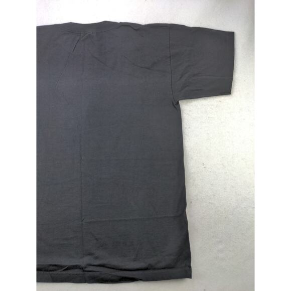 Alstyle Apparel Florida T Shirt Size L Black Embroidered Anchor Naval - Picture 7 of 10